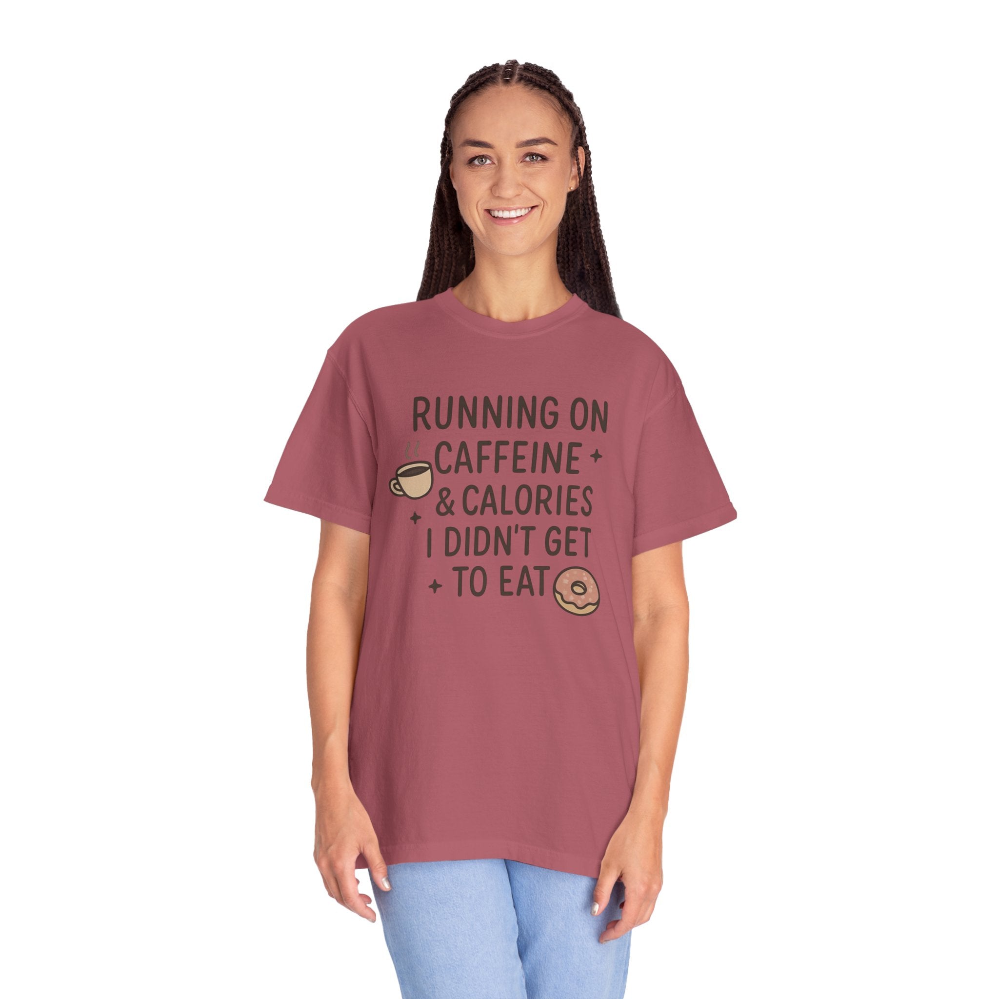 Running on Caffeine and Calories T-Shirt