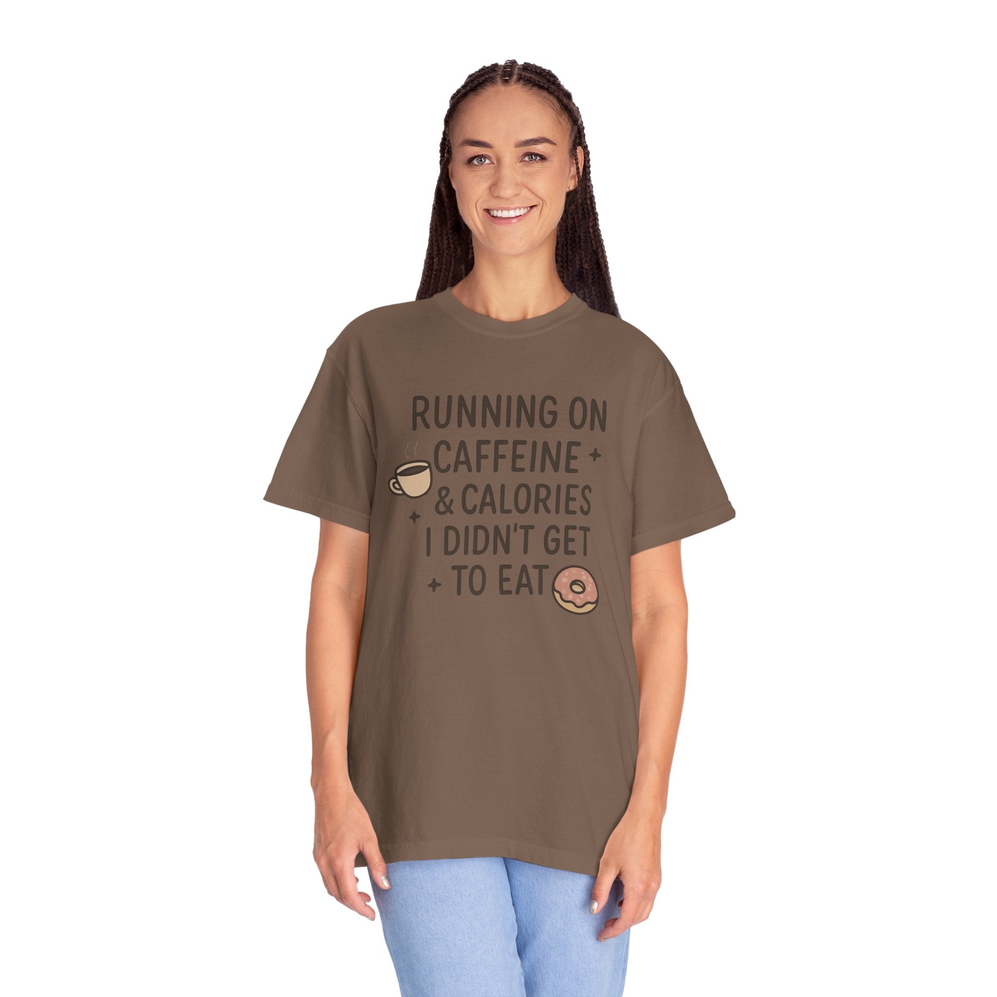 Running on Caffeine and Calories T-Shirt